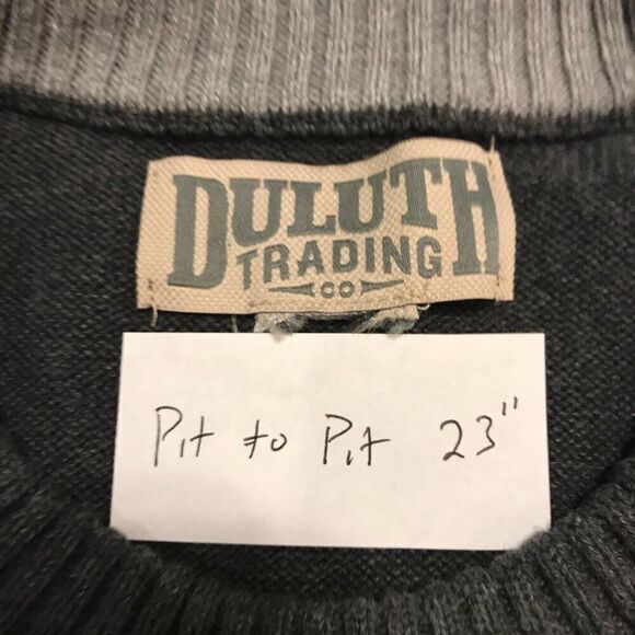 Duluth Trading gray crew neck sweater XL‎ - Picture 3 of 3